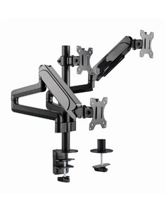 Suport reglabil pentru 3 monitoare cu montare pe birou (rotativ) 13”-27”, Gembird MA-DA3-01