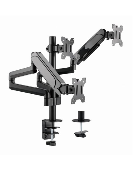 Suport reglabil pentru 3 monitoare cu montare pe birou (rotativ) 13”-27”, Gembird MA-DA3-01