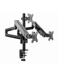Suport reglabil pentru 3 monitoare cu montare pe birou (rotativ) 13”-27”, Gembird MA-DA3-01 2