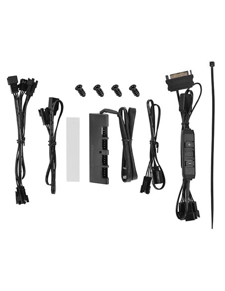 Кулер для корпуса DEEPCOOL ”CF120-3IN1” / 3 x A-RGB LED 120mm / Black