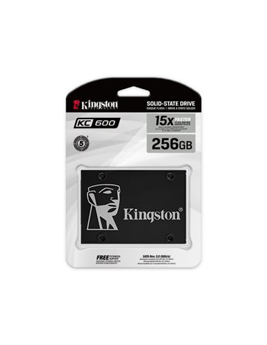SSD 2.5” Kingston KC600 256GB (SKC600/256G)