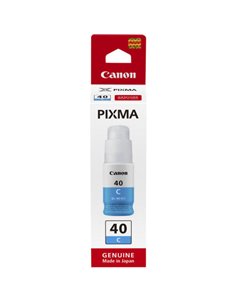 Ink Bottle Canon INK GI-40 C (3400C001), Cyan, 70ml for Canon Pixma G6040/ G5040/ GM7040, 7700 p.