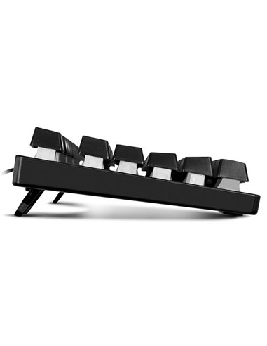 SVEN KB-G7400 Gaming Keyboard, membrane with tactile feedback, 87 keys, 12 Fn-keys, Backlight, USB, Рус/Укр/Eng, Black