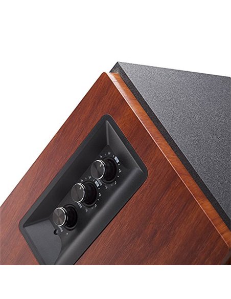 Boxe Edifier R1700BTs Brown / 66W RMS / Bluetooth 5.0 with Qualcomm aptX / Audio in: 2x RCA / optical / coaxial / AUX / remo...