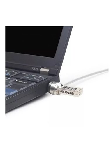 Gembird LK-CL-01 Cable lock for notebooks (4-digit combination), 4 mm steel cable