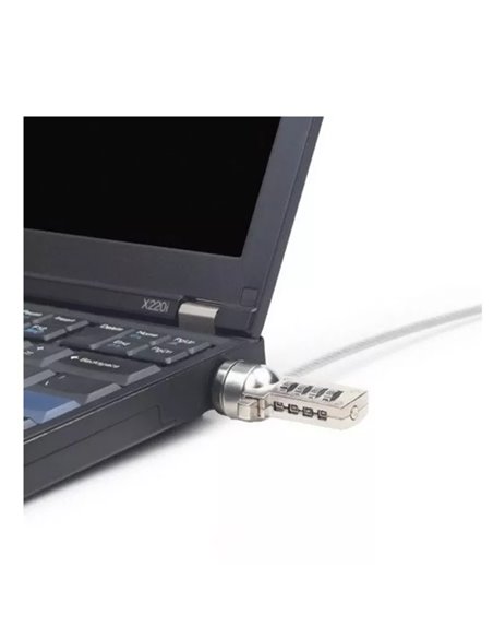 Gembird LK-CL-01 Cable lock for notebooks (4-digit combination), 4 mm steel cable