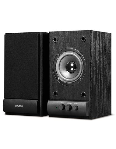 Компьютерные колонки 2.0 SVEN SPS-607, Чёрный