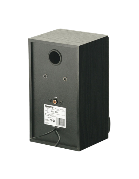Компьютерные колонки 2.0 SVEN SPS-607, Чёрный