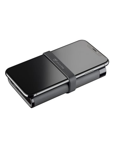 Портативное зарядное устройство Cellularline FreePower MANTA 8000 Wireless, 8мА·ч, Чёрный