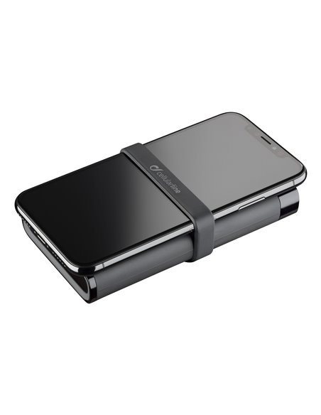 Acumulator extern Cellularline FreePower MANTA 8000 Wireless, 8mAh, Negru