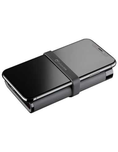 Портативное зарядное устройство Cellularline FreePower MANTA 8000 Wireless, 8мА·ч, Чёрный
