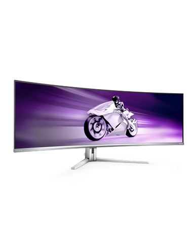 49" Monitor Gaming Philips 49M2C8900, QD OLED 5120x1440 Dual QHD, Alb
