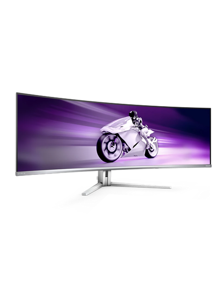 49" Игровой монитор Philips 49M2C8900, QD OLED 5120x1440 Dual QHD, Белый