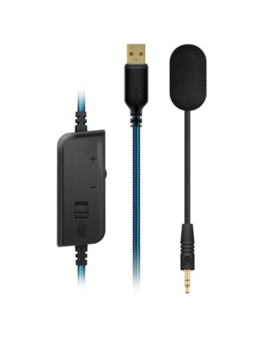 Căști gaming SVEN AP-U1500MV, USB, Negru
