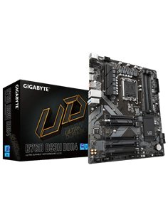 Материнская плата Gigabyte B760 DS3H DDR4, LGA1700, Intel B760, ATX