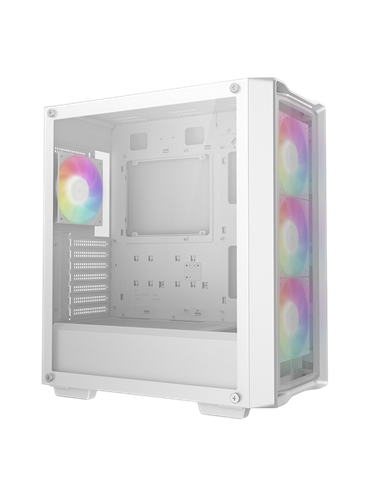 Компьютерный корпус Deepcool CC560 Mesh V2 WH, Midi-Tower, Без блока питания, Белый