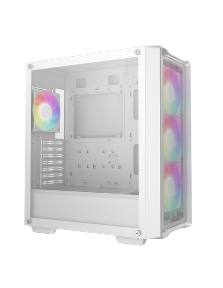 Carcasă PC Deepcool CC560 Mesh V2 WH, Midi-Tower, Fără PSU, Alb