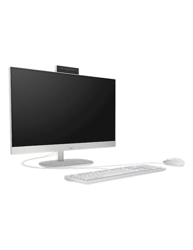 Computer All-in-One HP 24-cr0075ci, 24", Intel Core i3-1315U, 8GB/512GB, FreeDOS, Shell White