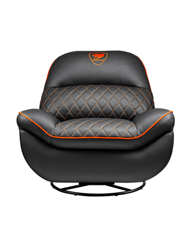 Scaun Gaming Cougar Overlord, PU Piele, Negru | Portocaliu