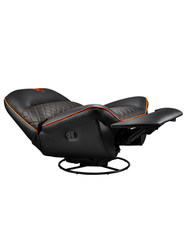 Scaun Gaming Cougar Overlord, PU Piele, Negru | Portocaliu