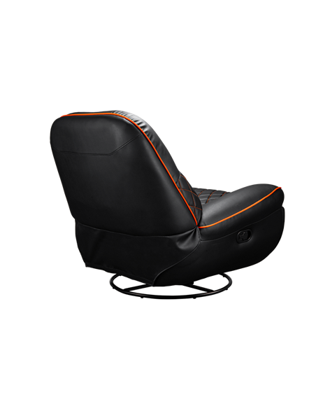 Scaun Gaming Cougar Overlord, PU Piele, Negru | Portocaliu