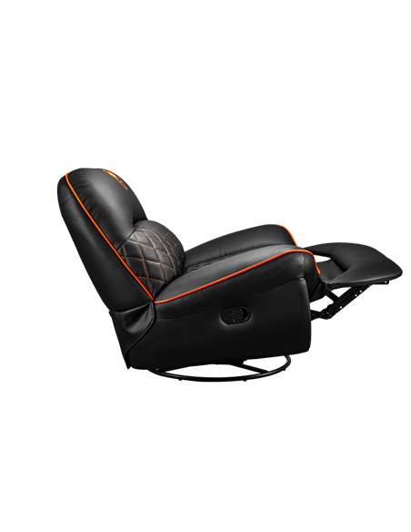 Scaun Gaming Cougar Overlord, PU Piele, Negru | Portocaliu