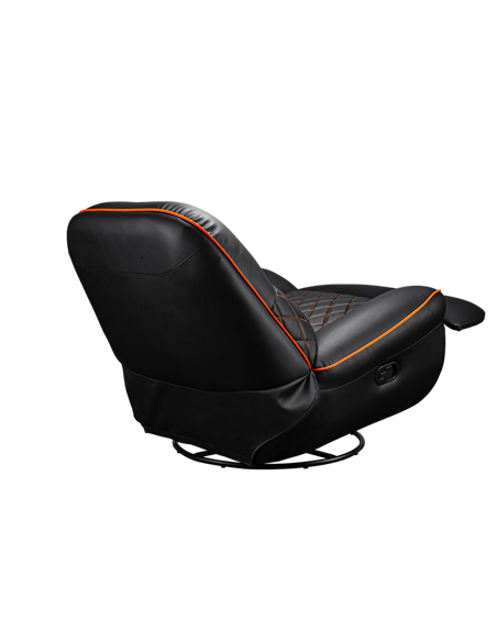 Scaun Gaming Cougar Overlord, PU Piele, Negru | Portocaliu