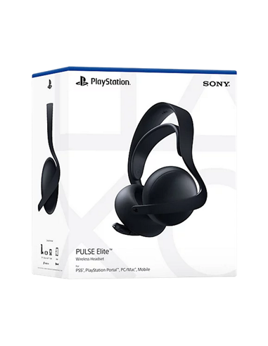 Игровая Гарнитура SONY PlayStation Pulse Elite, Bluetooth/USB, Чёрный