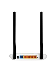 Wireless Router TP-LINK TL-WR841N / N300 / Wi-Fi4 / 1 WAN + 4 LAN / 2 fixed antennas 2