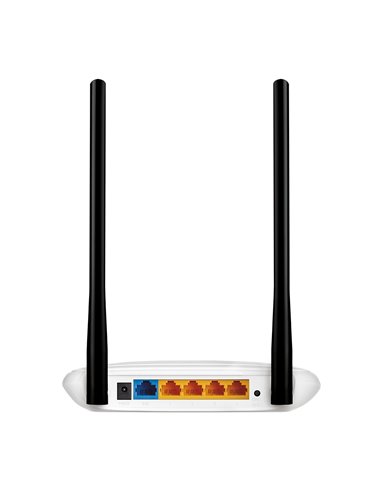 Wi-Fi роутер TP-LINK TL-WR841N / N300 / Wi-Fi4 / 1 WAN + 4 LAN / 2 fixed antennas