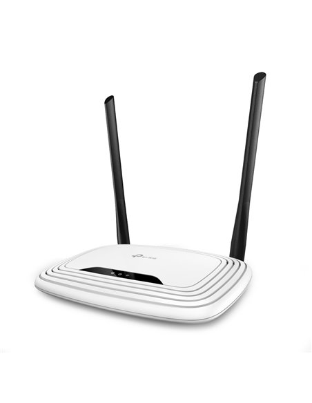 Wi-Fi роутер TP-LINK TL-WR841N / N300 / Wi-Fi4 / 1 WAN + 4 LAN / 2 fixed antennas