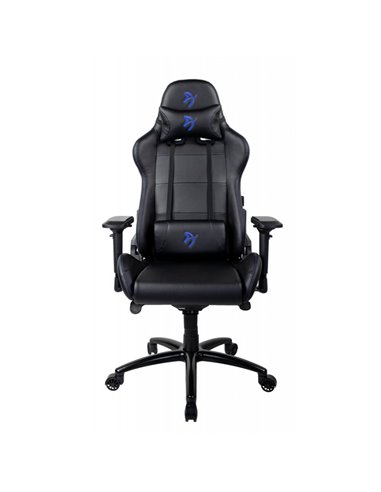Игровое кресло AROZZI Verona Signature PU / 120-130kg / 165-190cm / Black/Blue logo
