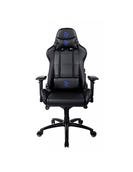 Игровое кресло AROZZI Verona Signature PU / 120-130kg / 165-190cm / Black/Blue logo