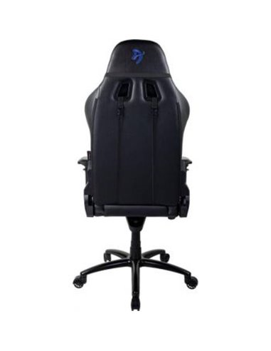 Игровое кресло AROZZI Verona Signature PU / 120-130kg / 165-190cm / Black/Blue logo
