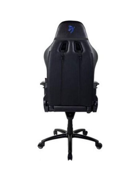 Игровое кресло AROZZI Verona Signature PU / 120-130kg / 165-190cm / Black/Blue logo