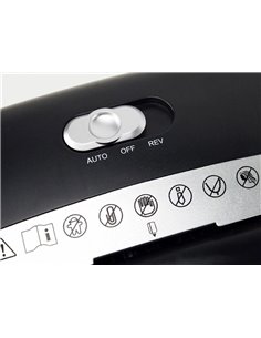 Shredder Qsmile P5 S610/ P-2/ 6 sheets 80g/m / 10L/ Grey 2