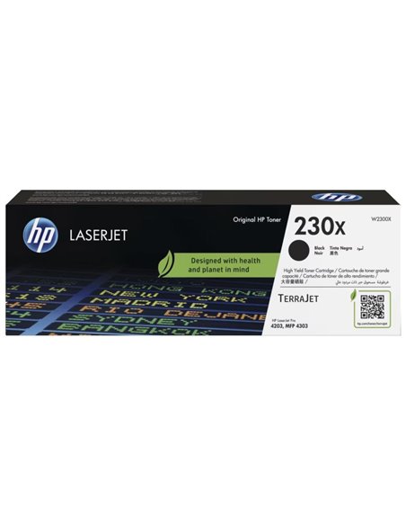 HP 230A Black Toner 2,000 pages for HP Color LaserJet Pro 4203dn, HP Color LaserJet Pro 4203dw, HP LaserJet Pro MFP 4303dw, ...