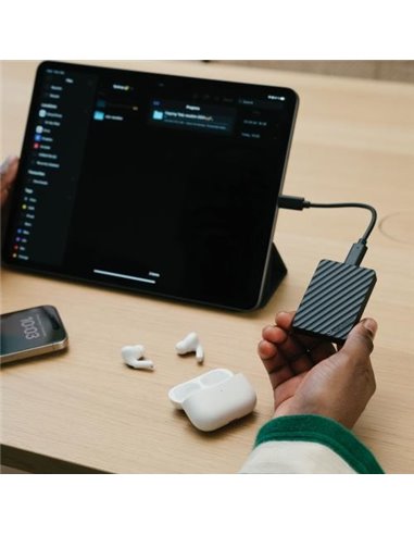 M.2 Extern SSD Verbatim Store 'N’ Go Mini Stripe / 2.0TB / USB 3.2 Gen 1