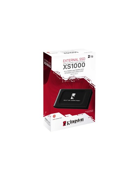 Портативный накопитель SSD Kingston XS1000, 2ТБ, USB 3.2 Gen 2