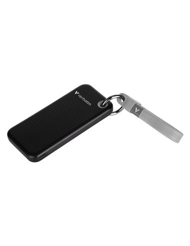M.2 SSD Extern Verbatim Pocket / 1TB / USB 3.2 Gen 2 / Black/Grey