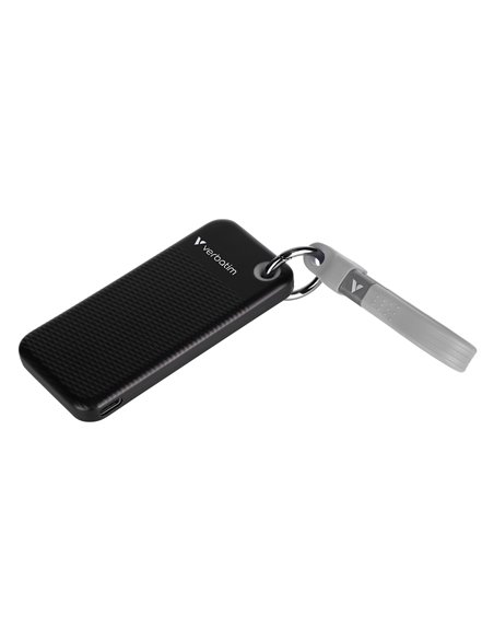 M.2 SSD Extern Verbatim Pocket / 1TB / USB 3.2 Gen 2 / Black/Grey