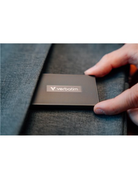 M.2 Extern SSD Verbatim Metal MINI SSD / 512GB / USB3.2 Gen 2x2 Type-C