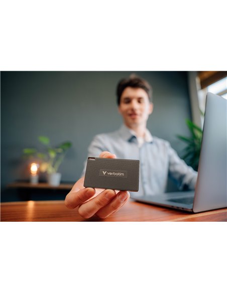 M.2 Extern SSD Verbatim Metal MINI SSD / 512GB / USB3.2 Gen 2x2 Type-C