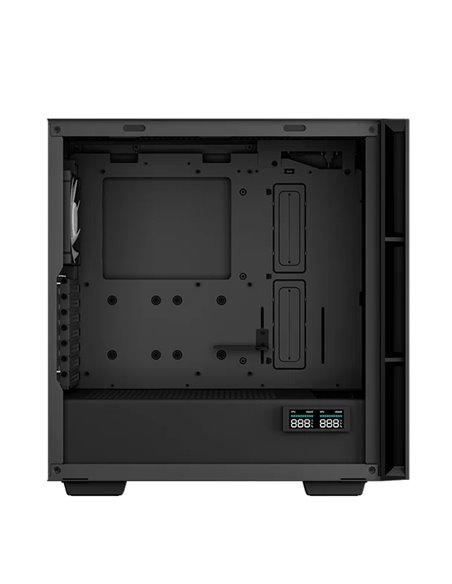 Carcasa DEEPCOOL CH560 DIGITAL / w/oPSU / Side-Window / Digital screen / 4x120mm ARG / ATX / Black