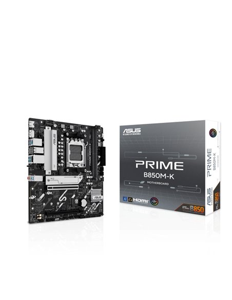 Материнская плата ASUS PRIME B850M-K/ AM5 / B850 / DDR5 / mATX