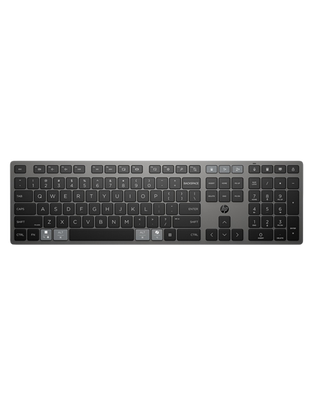 Tastatură HP 720, Fără fir, Gri
