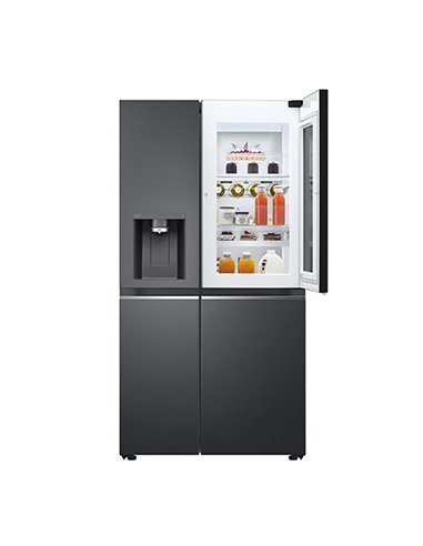 Холодильник LG GSXV91MCAE, InstaView Door-in-Door™, Чёрный