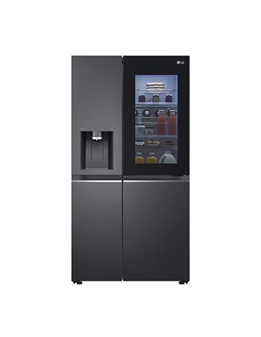 Холодильник LG GSXV91MCAE, InstaView Door-in-Door™, Чёрный