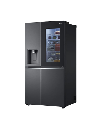 Холодильник LG GSXV91MCAE, InstaView Door-in-Door™, Чёрный