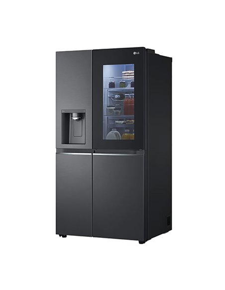 Холодильник LG GSXV91MCAE, InstaView Door-in-Door™, Чёрный